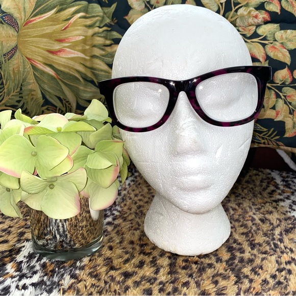 Betsy Johnson 💥rare💥 square thick frame readers - Picture 5 of 7